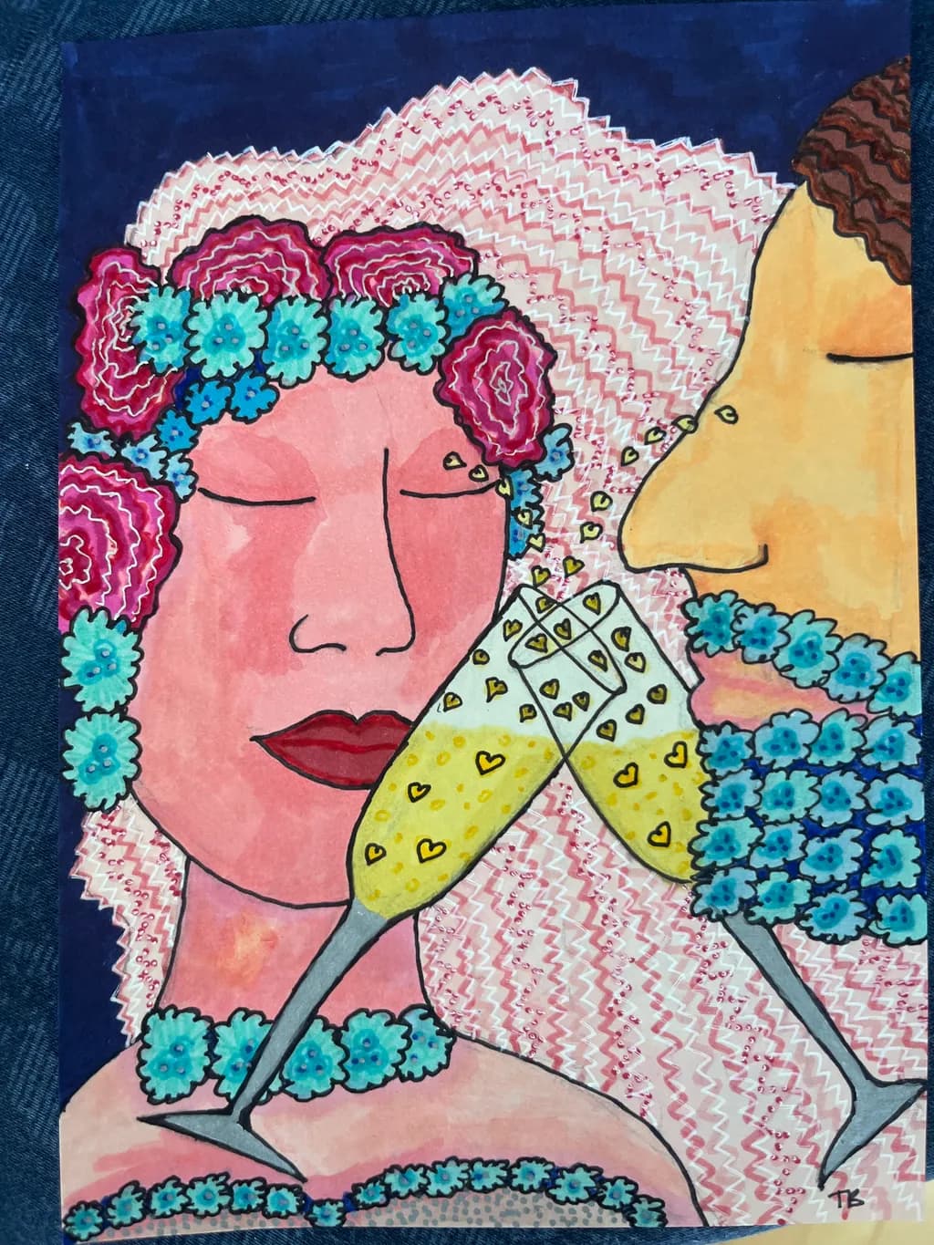 Floral Toast