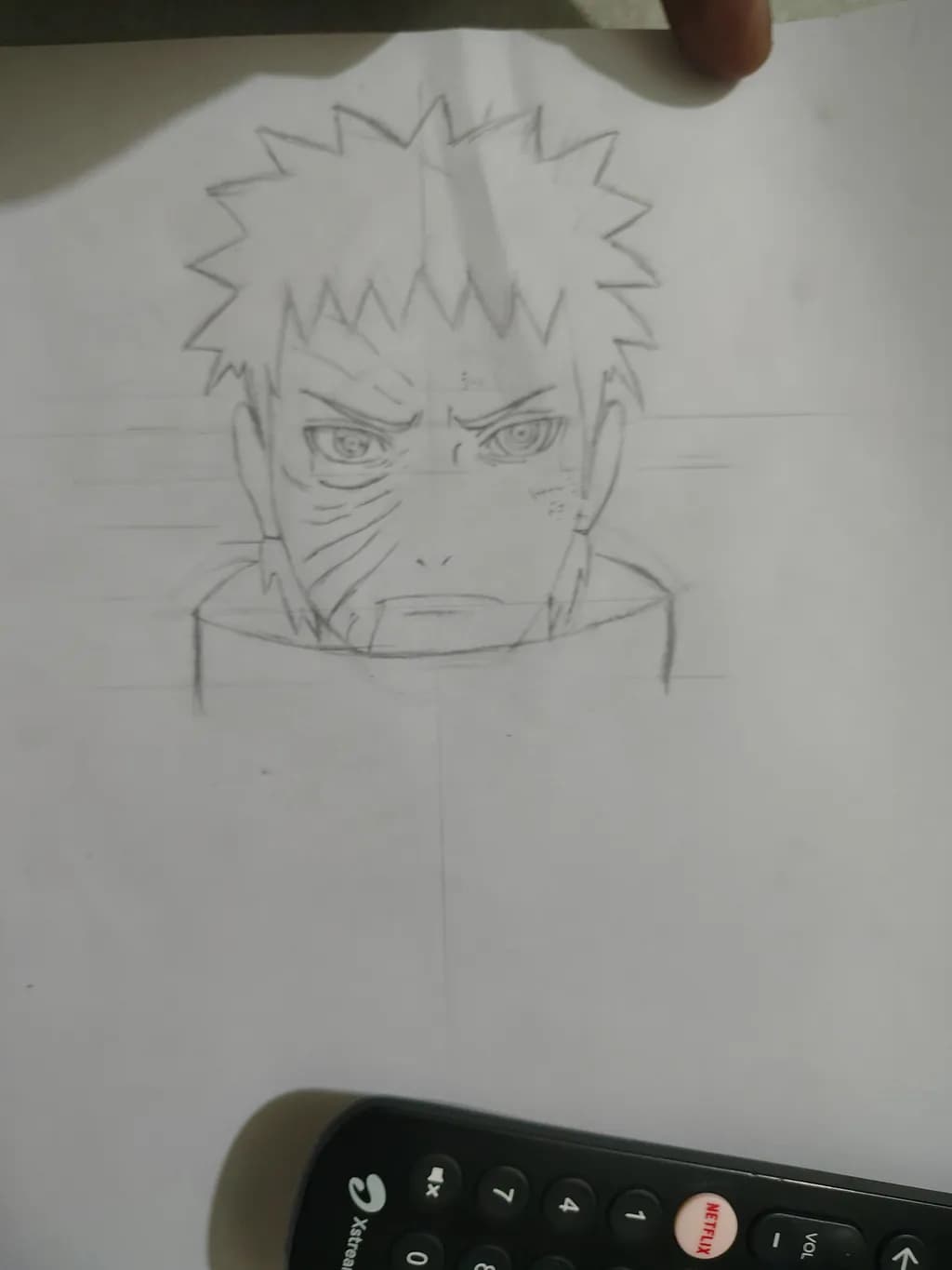 Determined Gaze