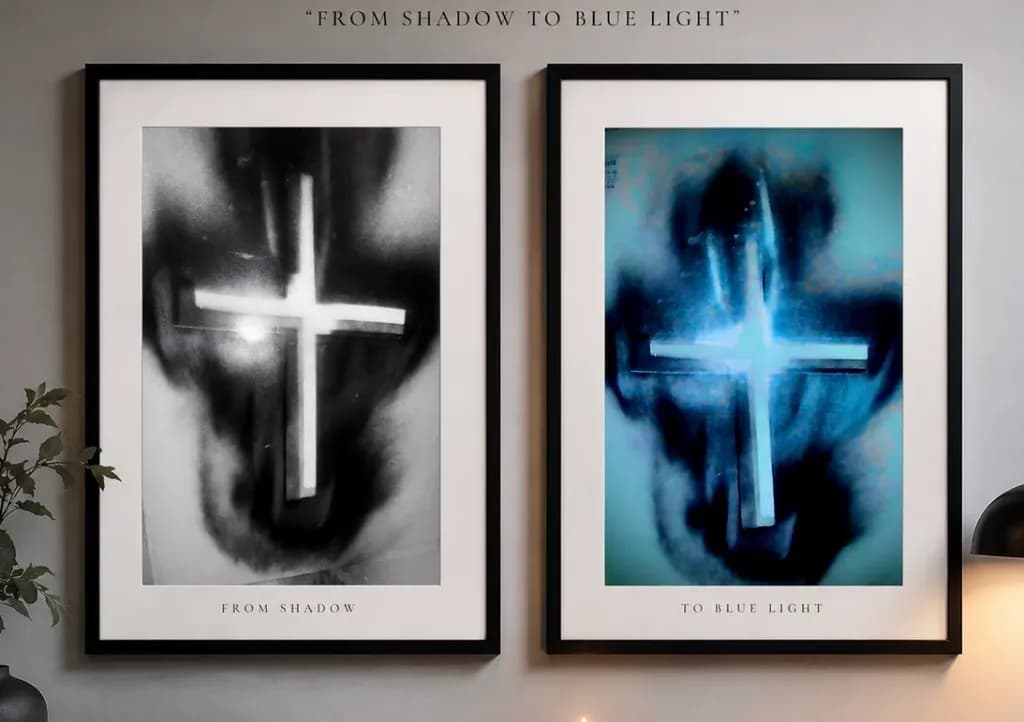 From Shadow to Blue Light