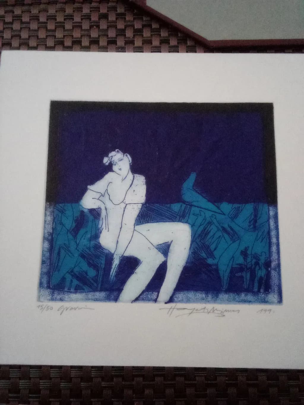 Blue Recline