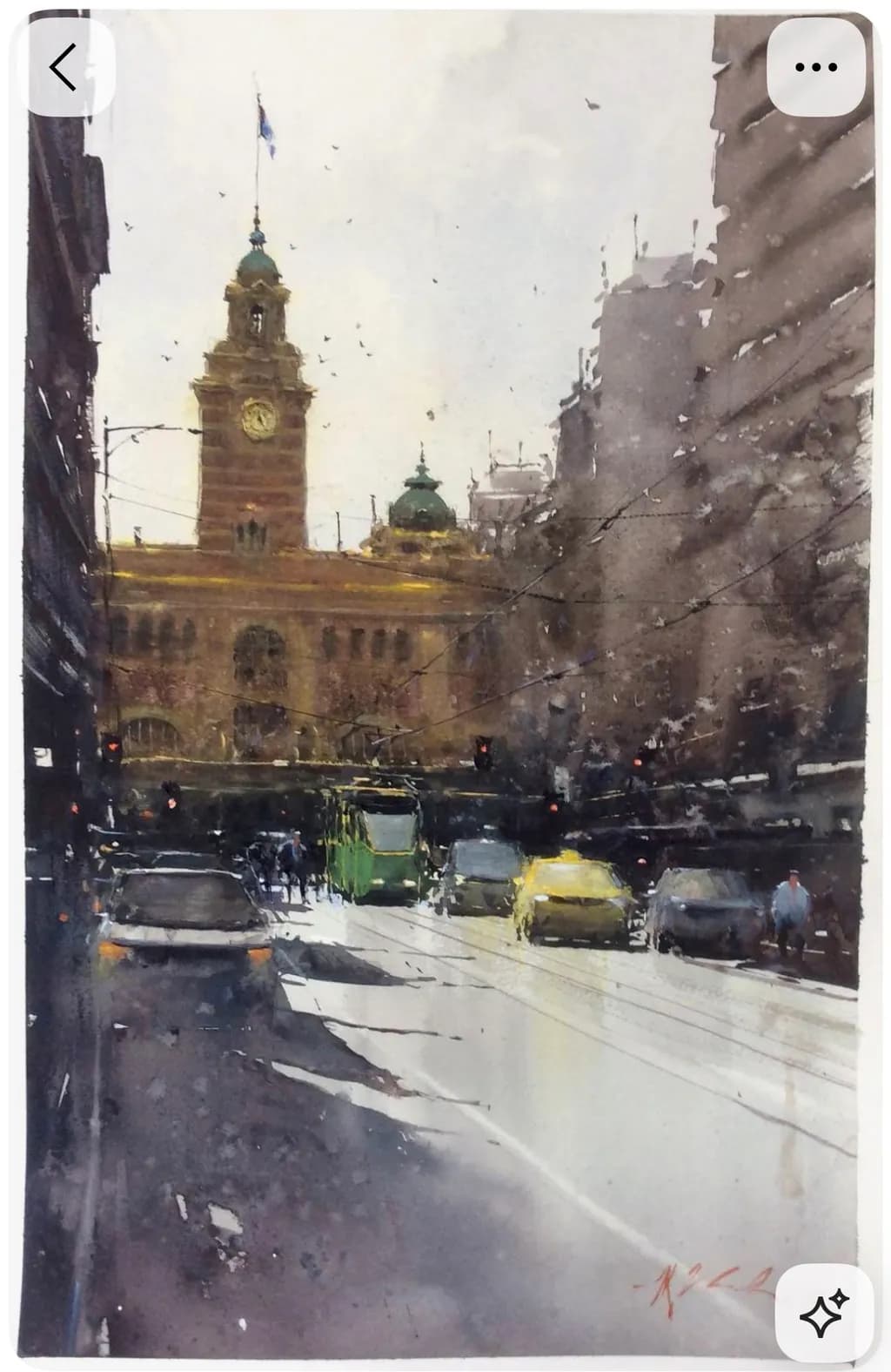Clocktower Cityscape