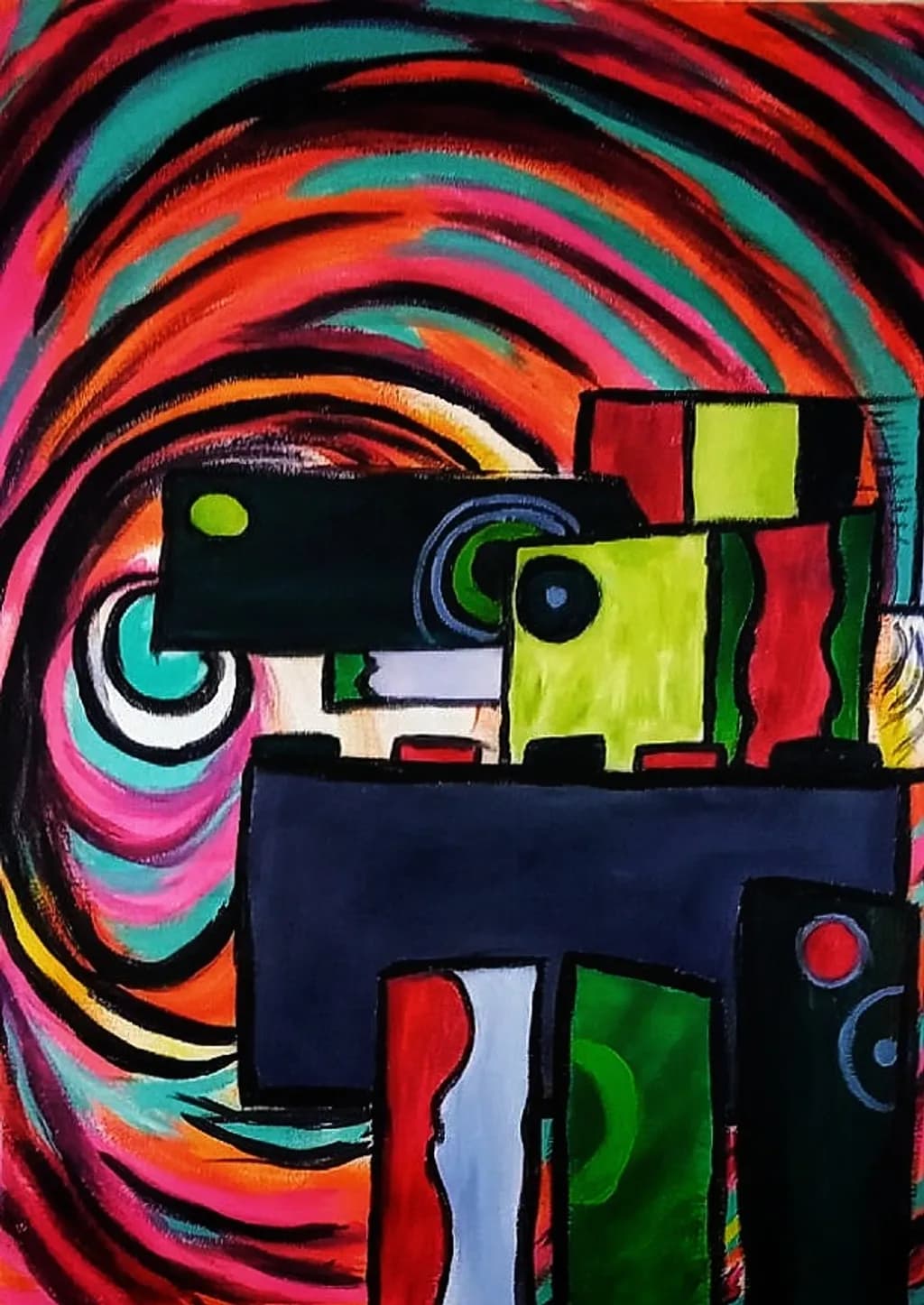 Color Spiral Blocks