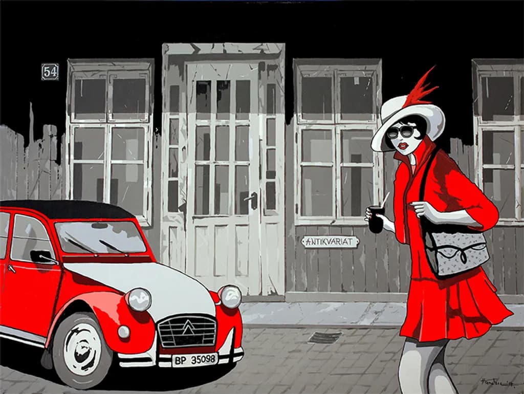 Crimson Stroll