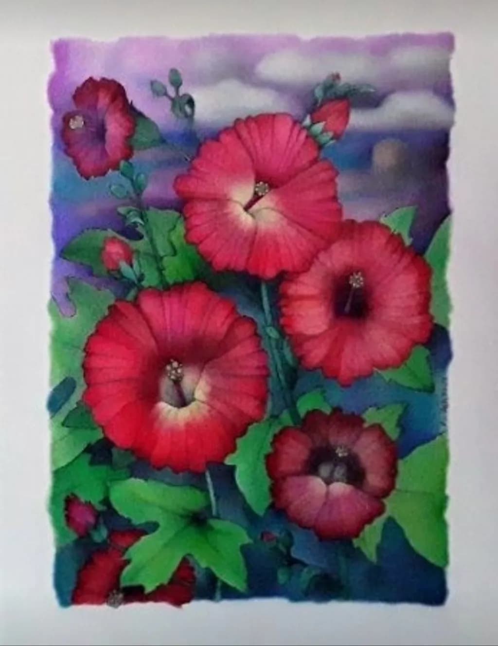 Crimson Blooms