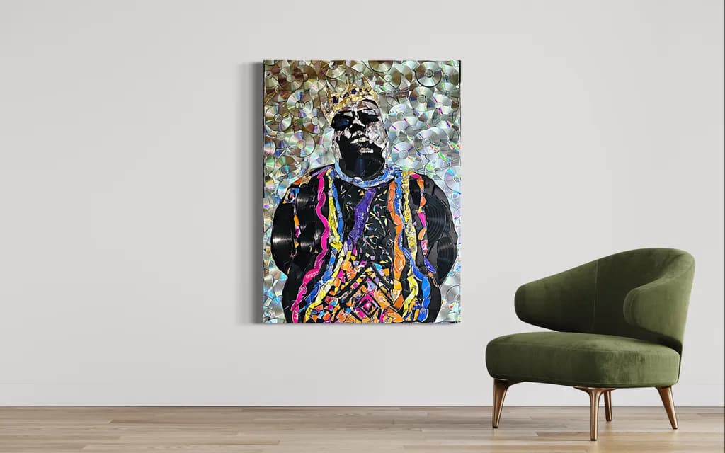 Vinyl Mosaic King