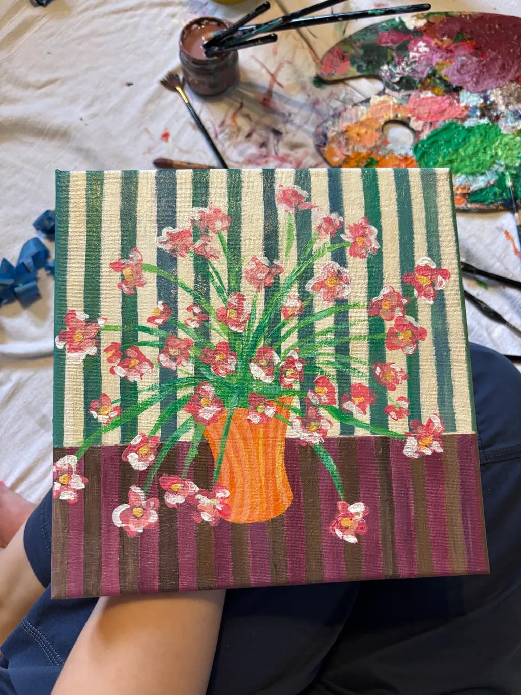Striped Blossoms
