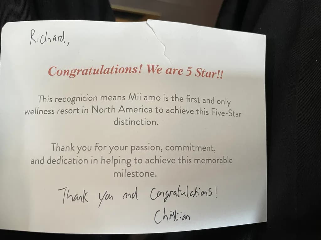 Five-Star Milestone Tribute