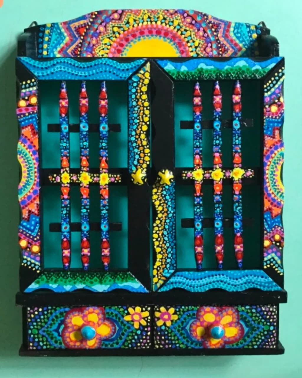 Colorburst Window Chest