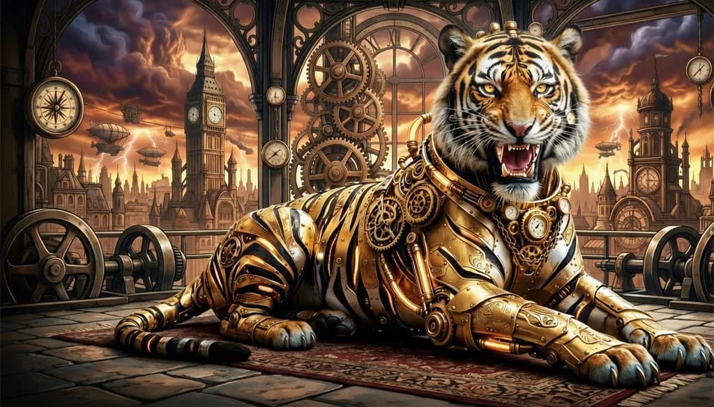 Steampunk Guardian