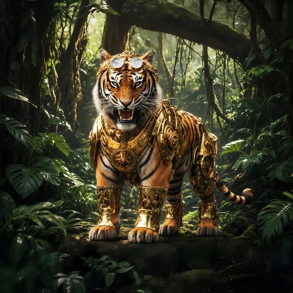 Golden Guardian Tiger