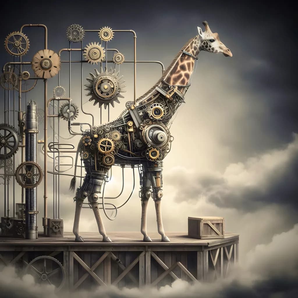 Mechanical Giraffe Assembly
