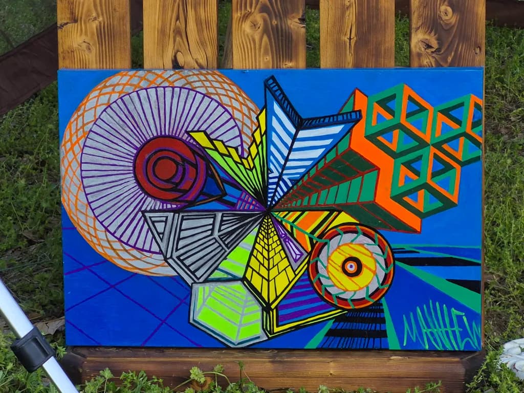 Abstract Geometry Composition