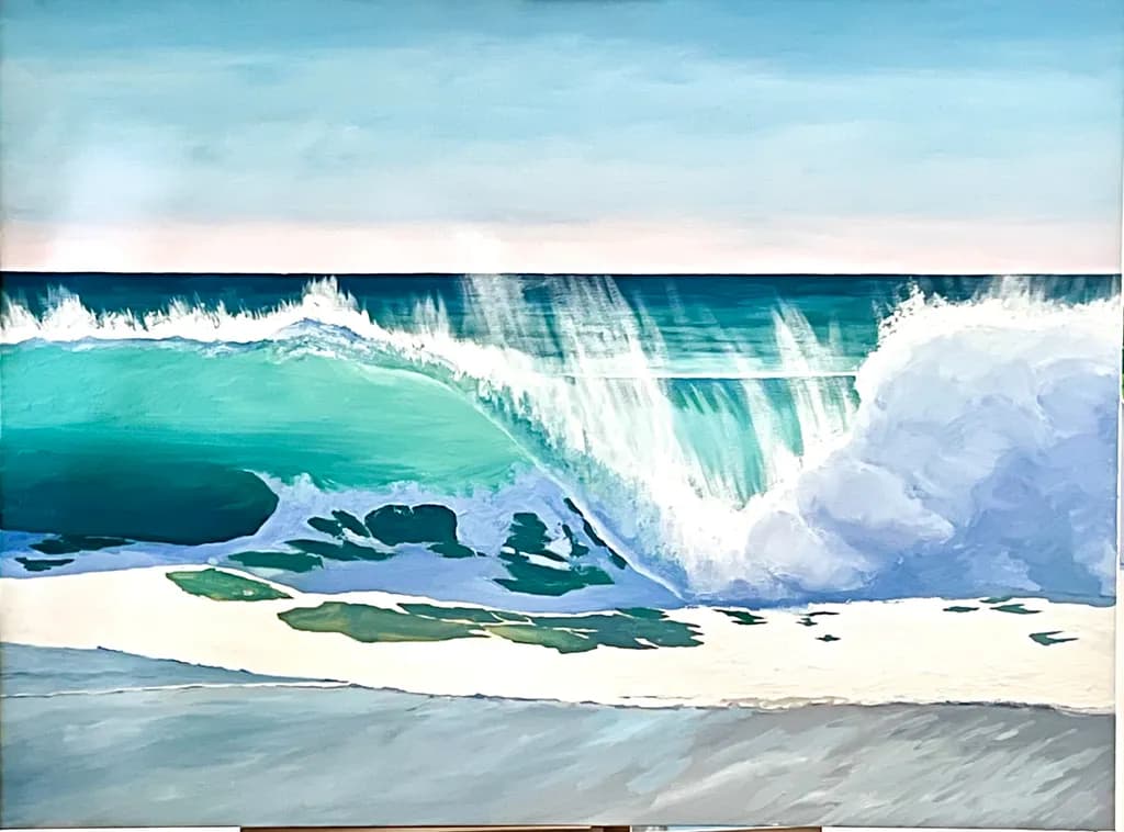 Turquoise Surge