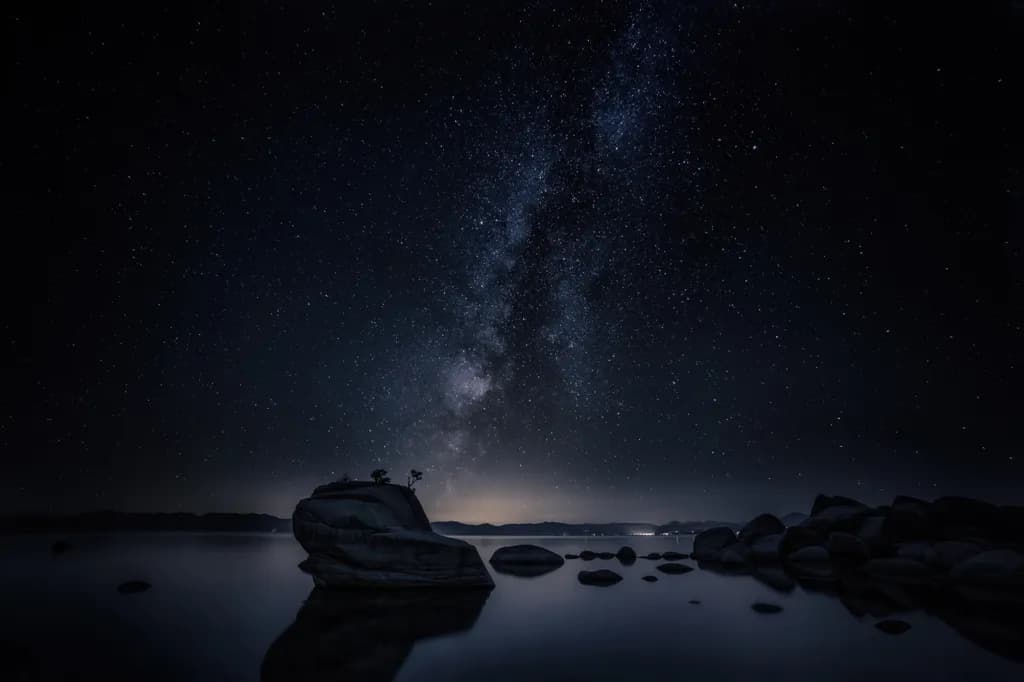 Bonsai Rock Milky Way