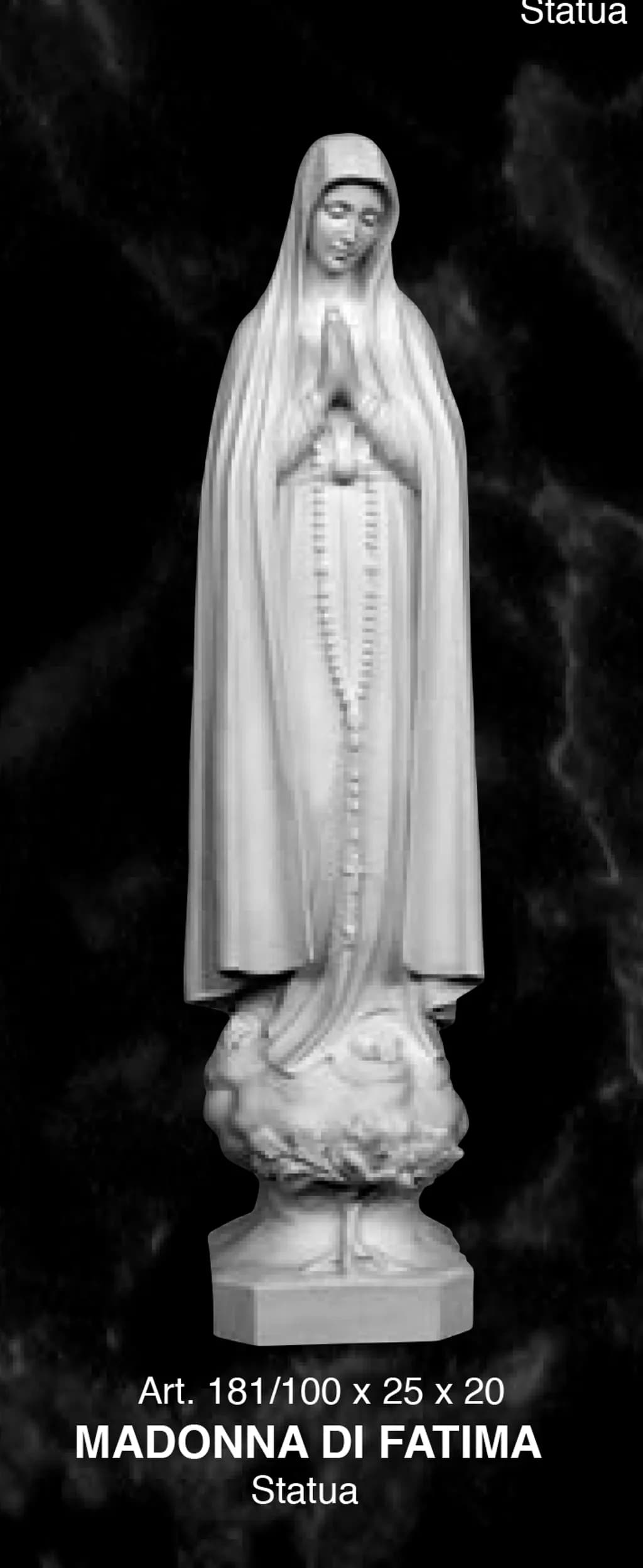 White Marble Madonna