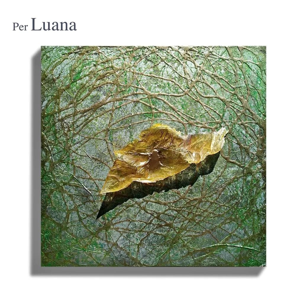 The crystal leaf