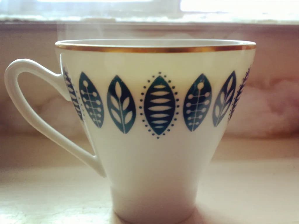 Leaf Pattern Mug