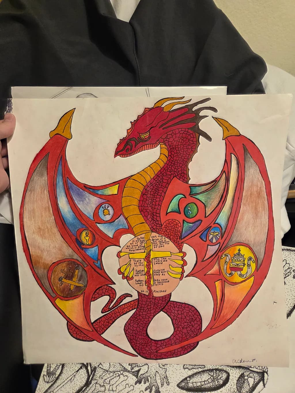 Crimson Emblem Dragon