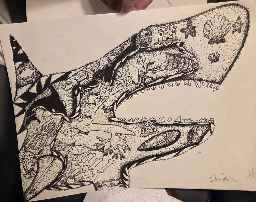 Mosaic Shark