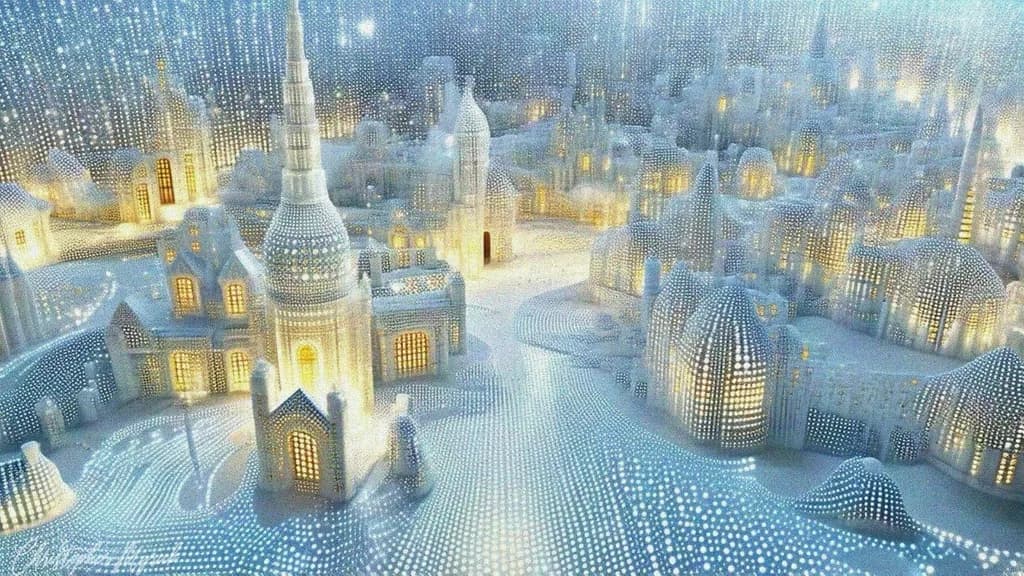 Holographic Pointillism