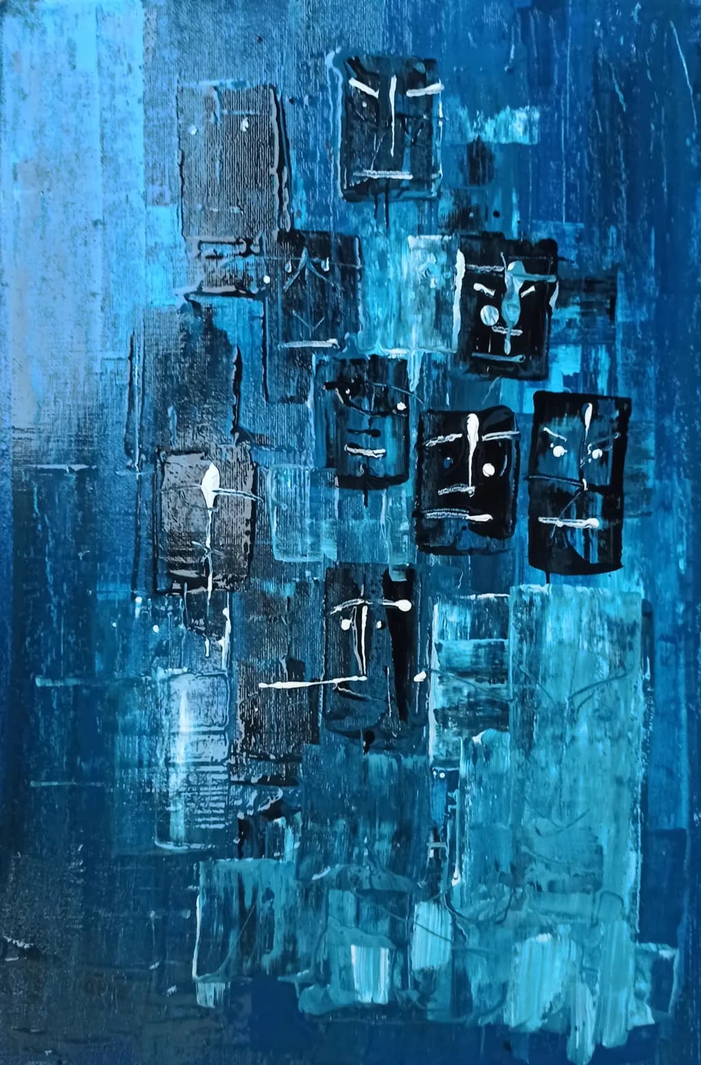 Blue Faces Convergence