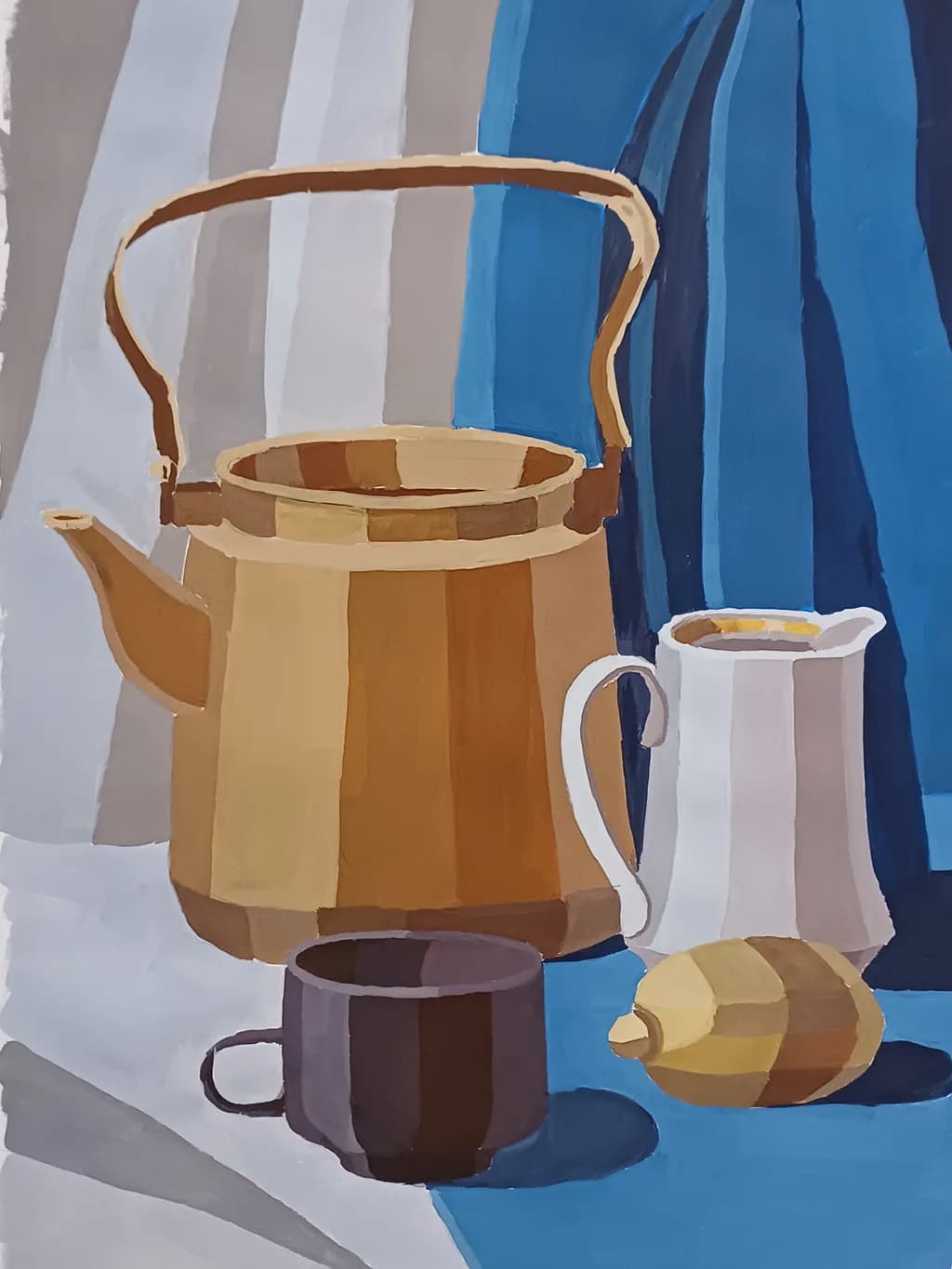 Copper Kettle Still Life