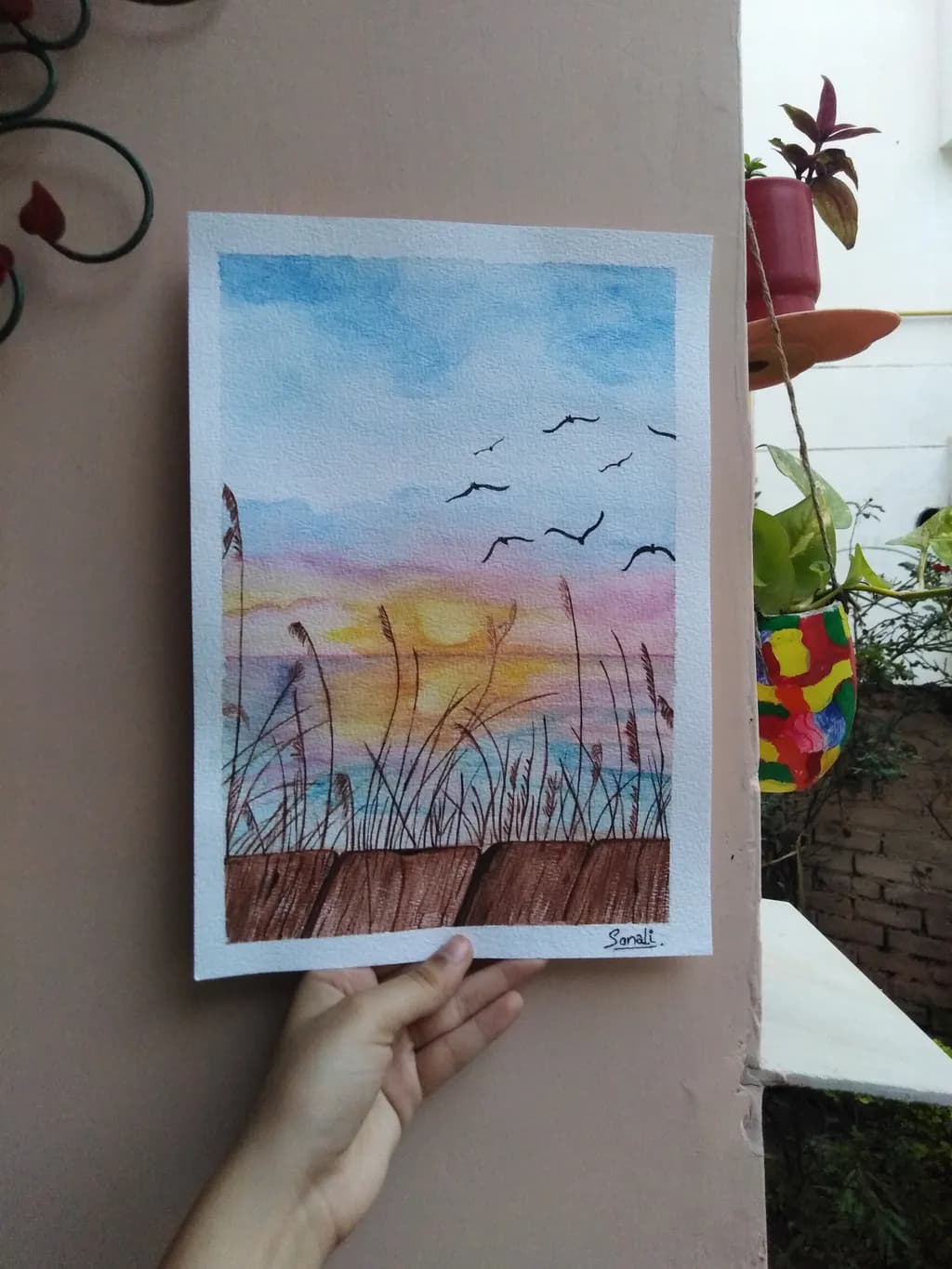 Sunset Reeds