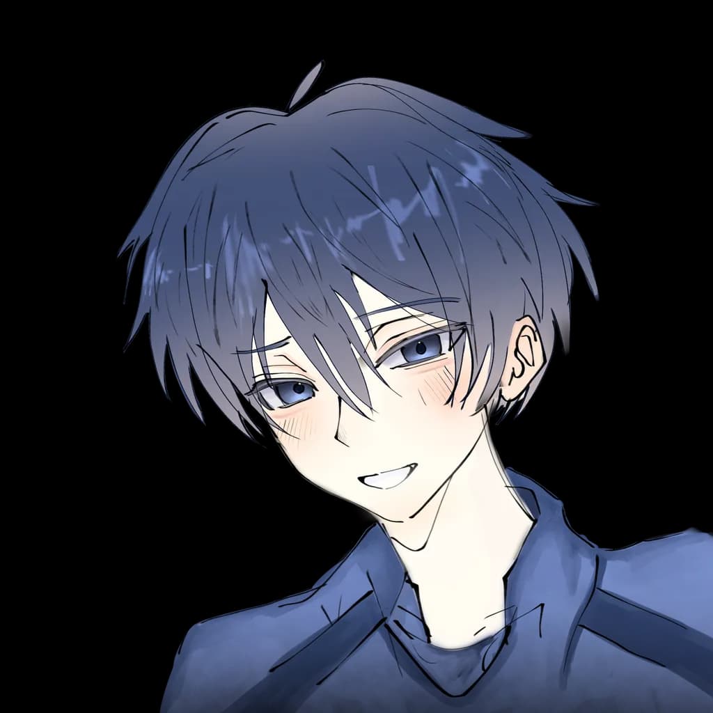 Blue-Gaze Smile
