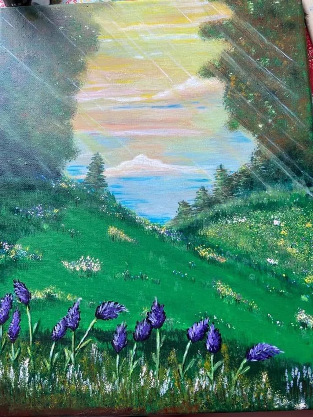 Lavender Meadow Light