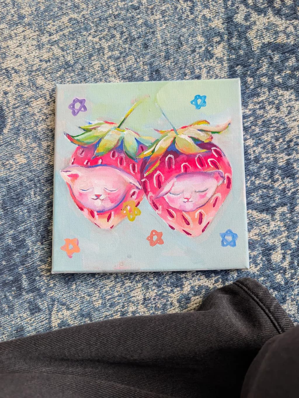 Strawberry Slumber Twins