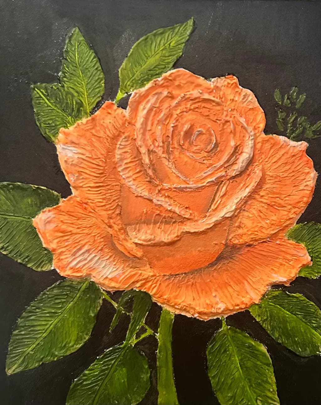 Burnt Sienna Rose