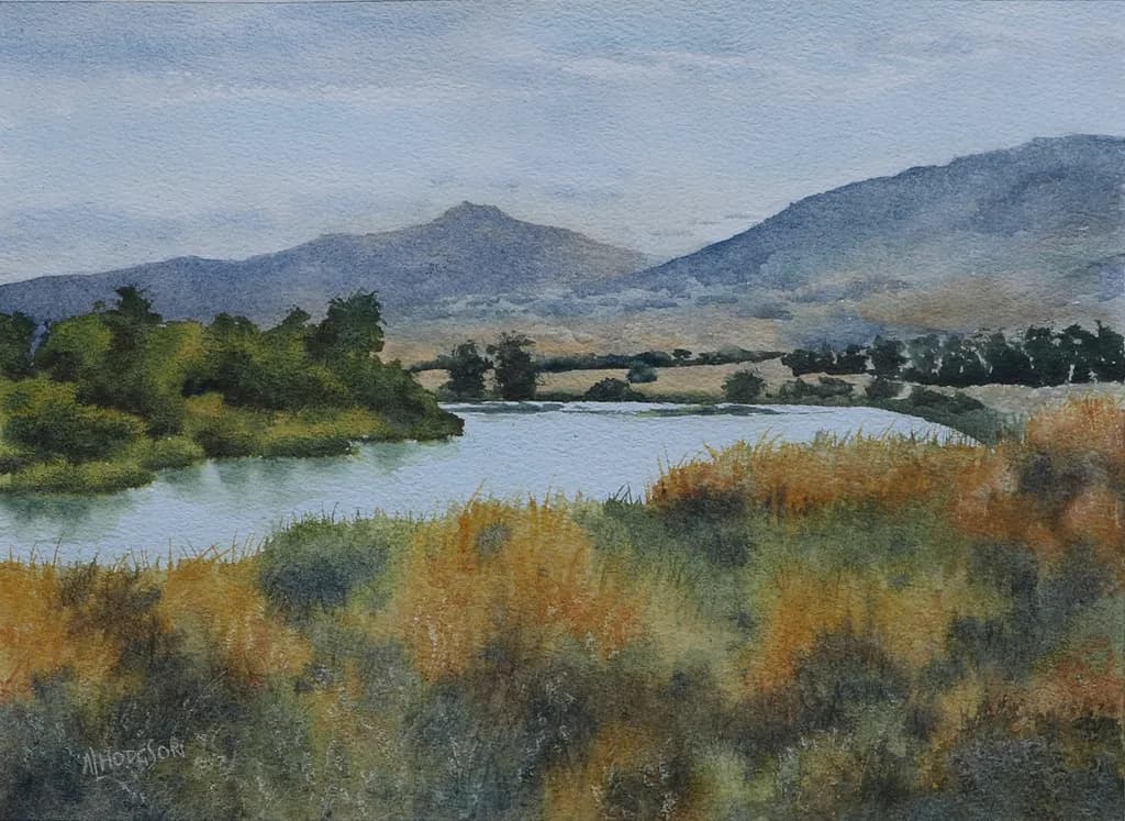 Autumn River Bend