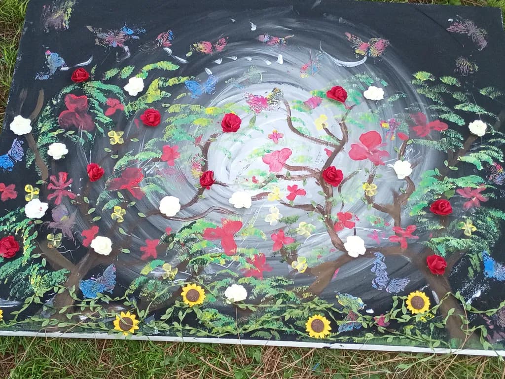 Butterfly Garden Glow