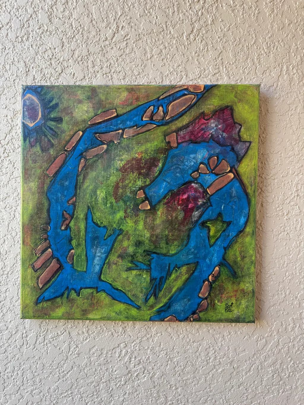 Blue Coil