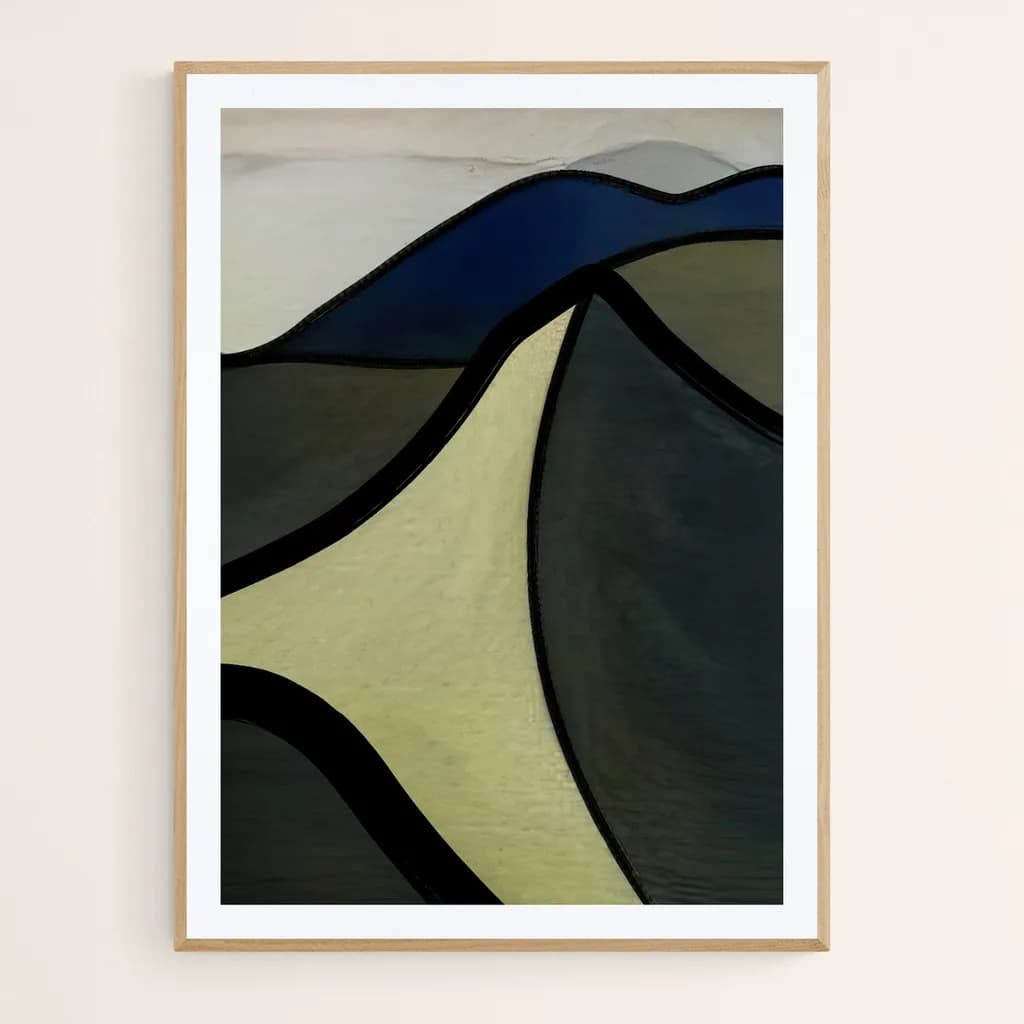 Abstract Hillscape