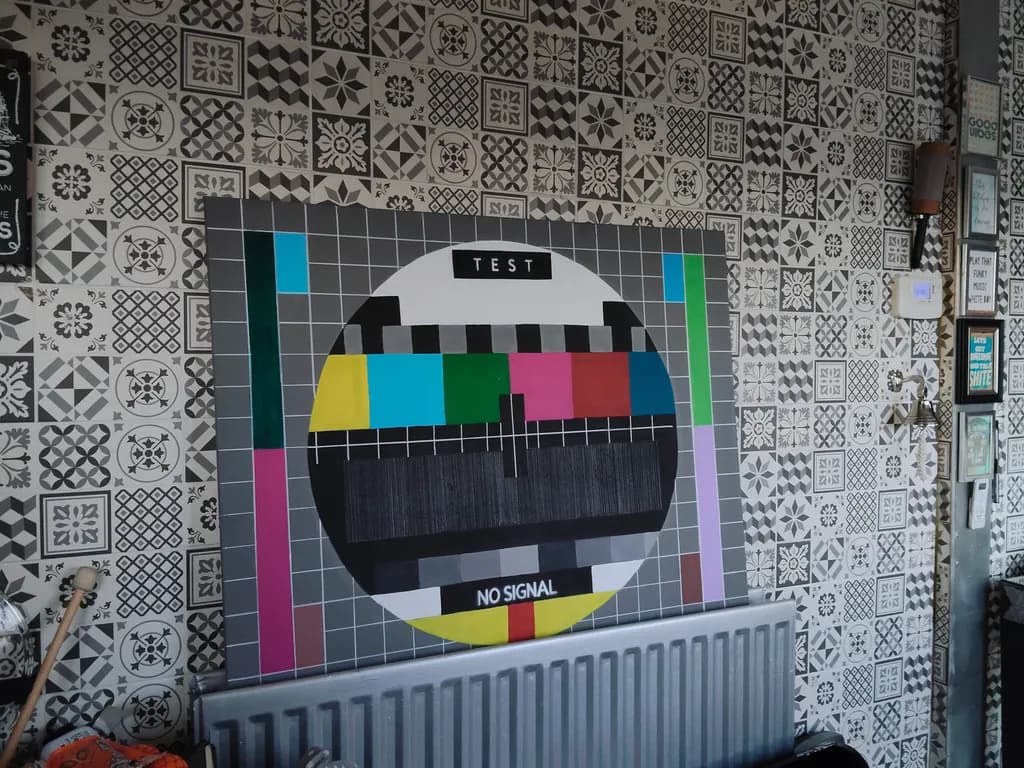 Test Pattern Retro