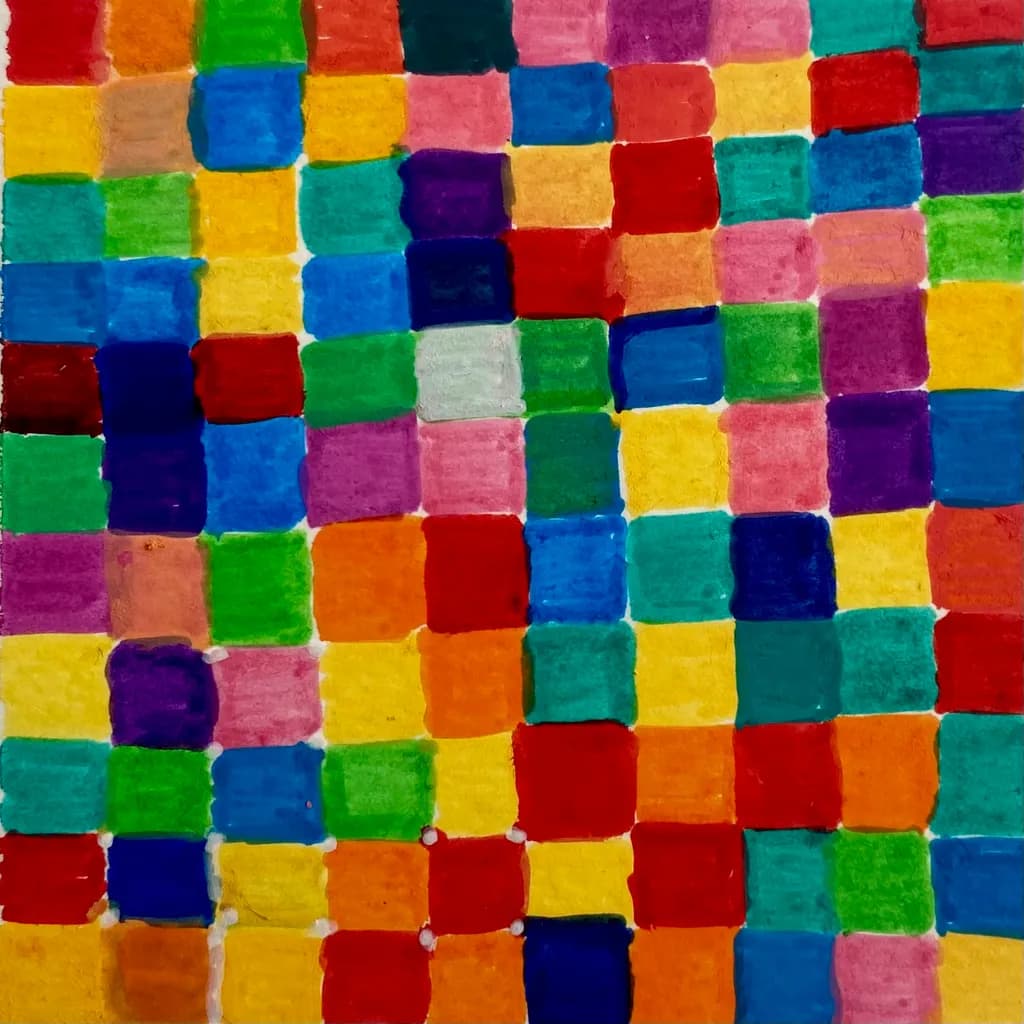 Color Grid Mosaic