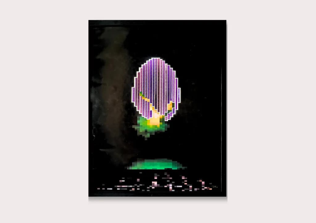 Pixelated Glitch Art