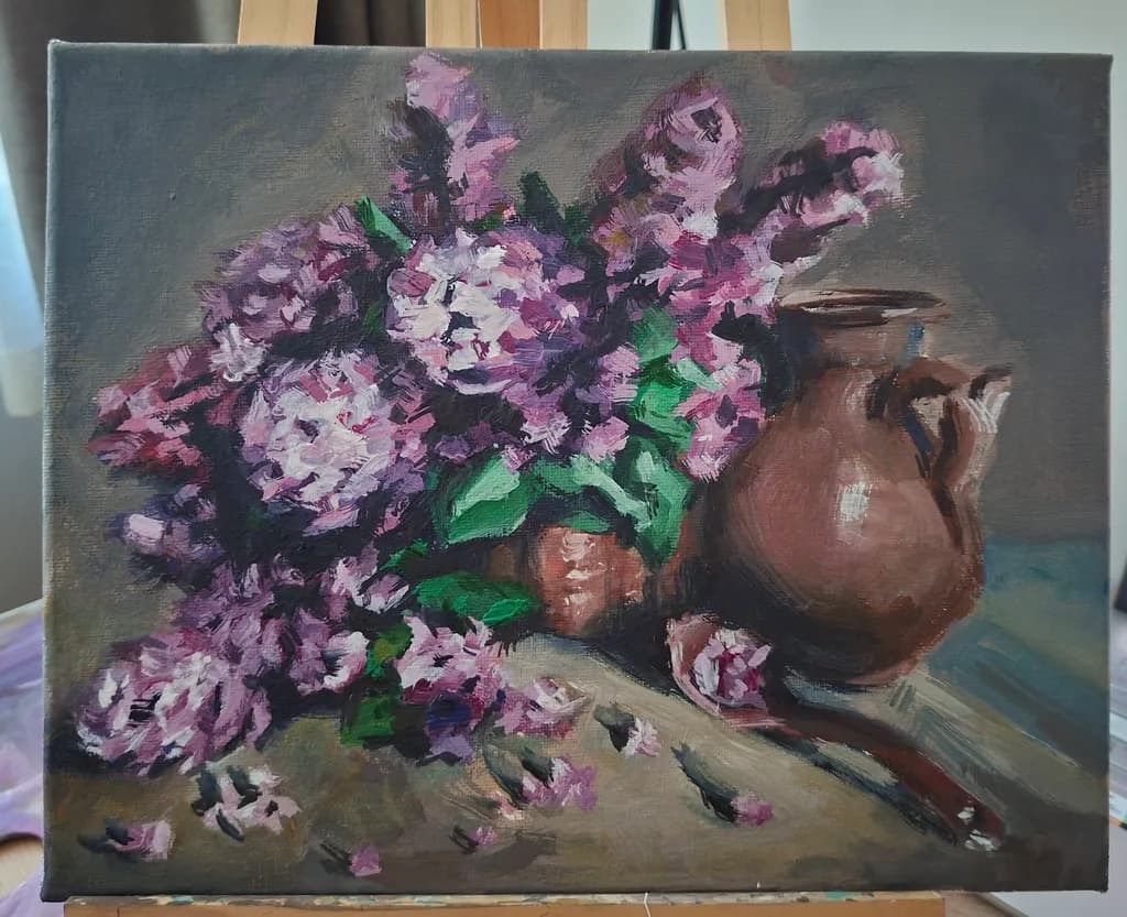 Lilac Still Life