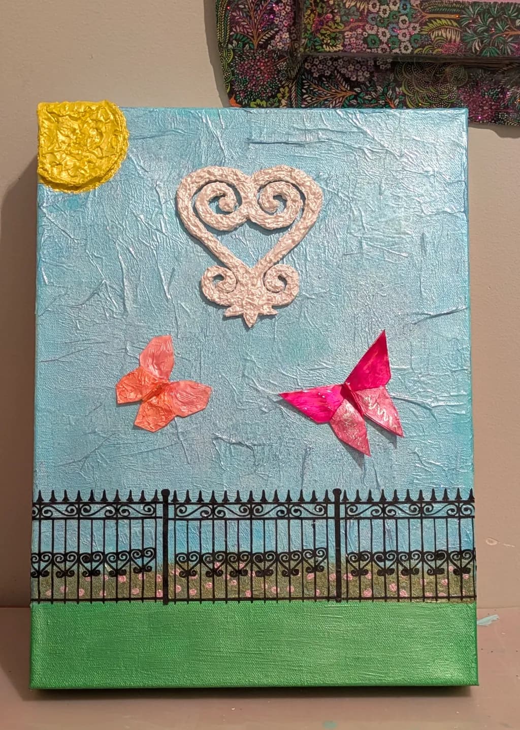 Sunlit Garden Flight