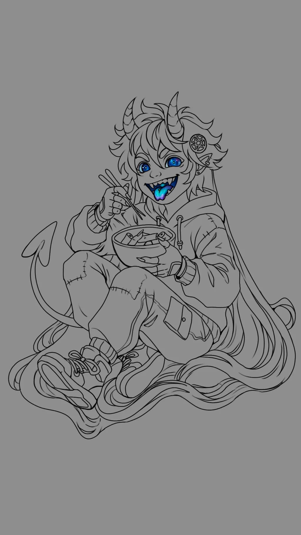 Blue-Eyed Imp Feast