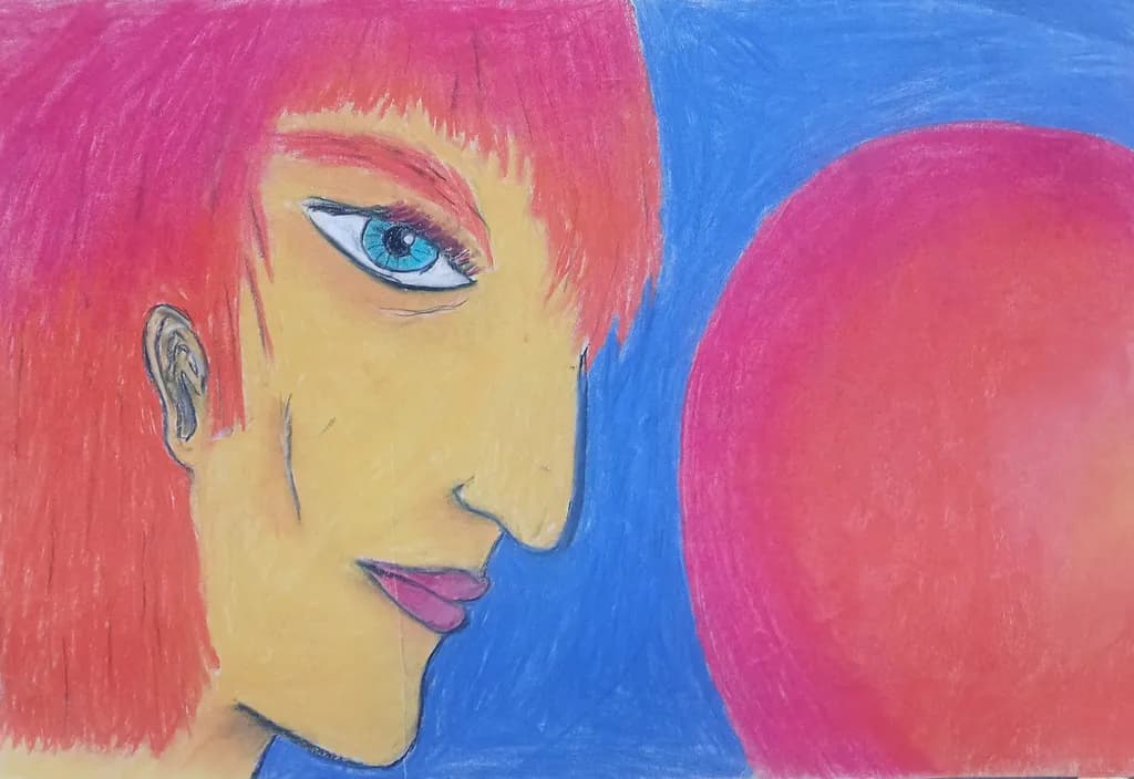 Face & Sphere - early study in contrasts