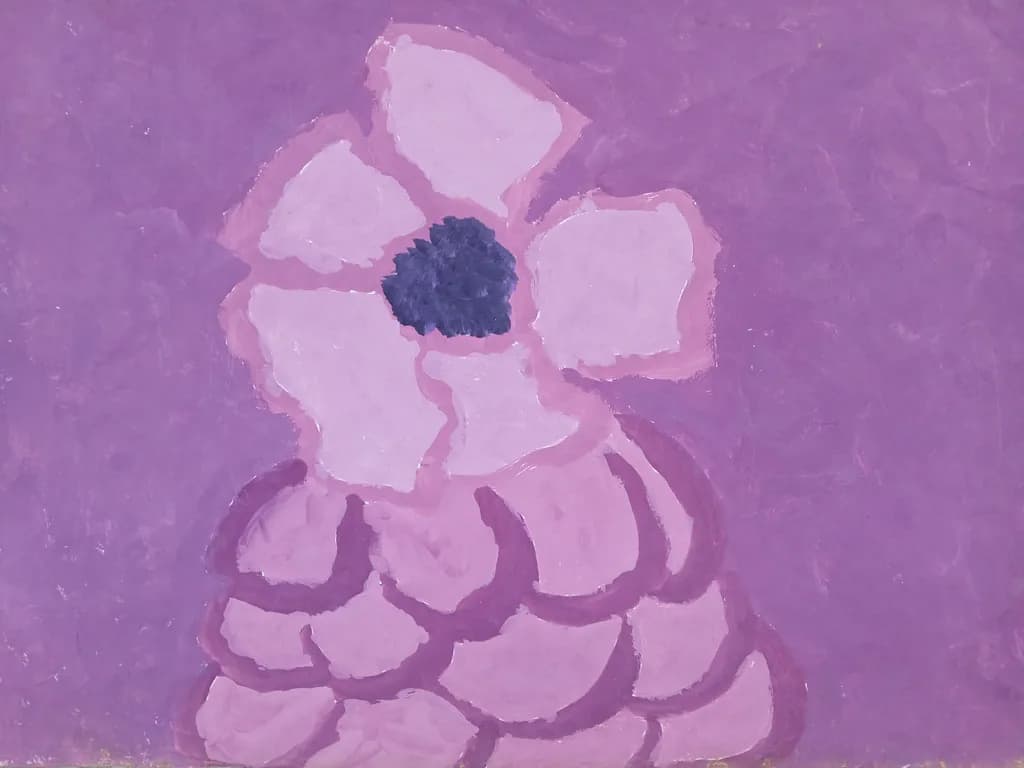 Flower - a study in purple