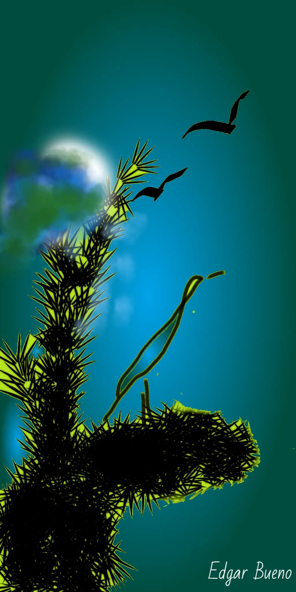 Moonlit Flight