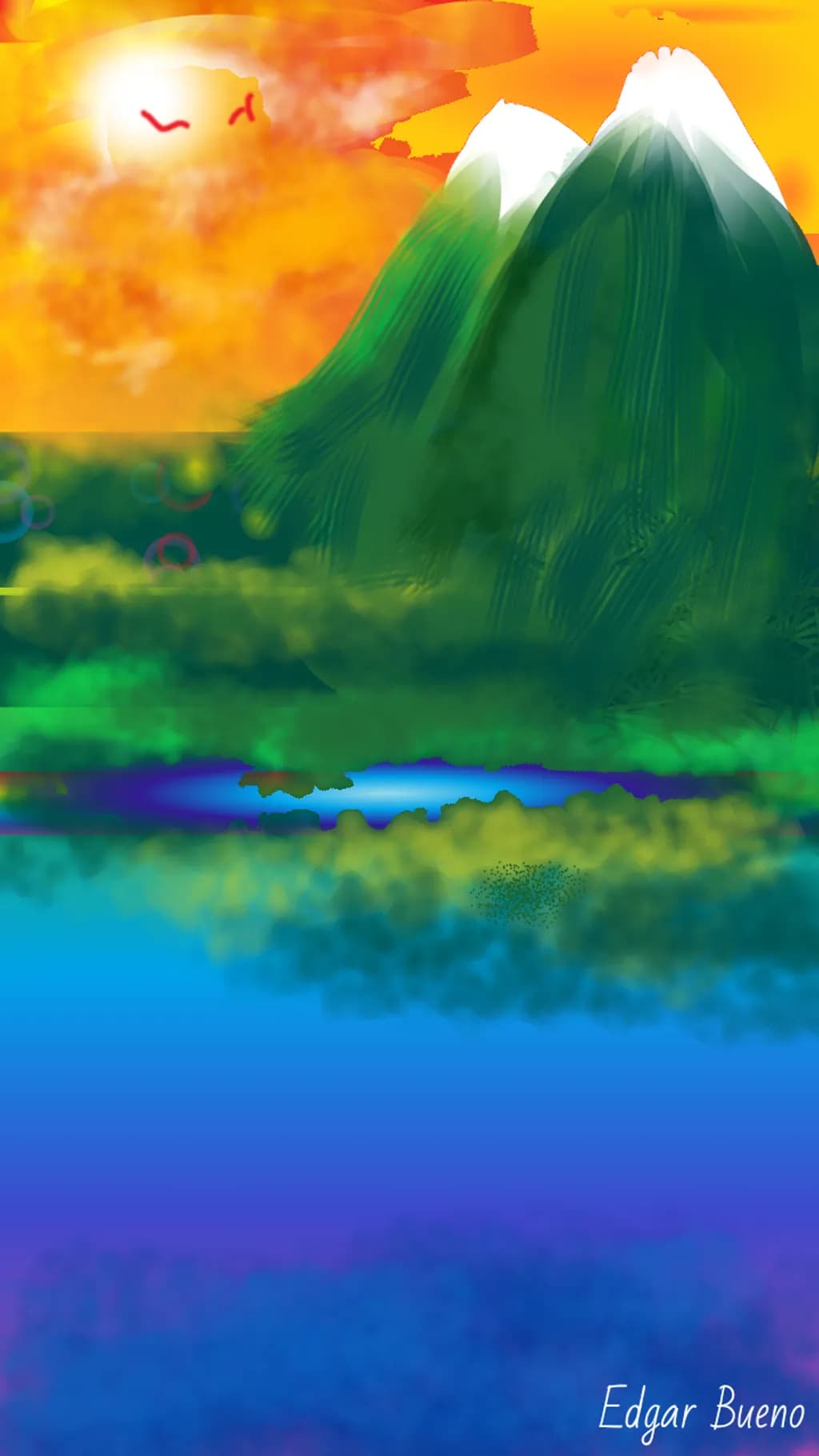 Sunlit Peaks