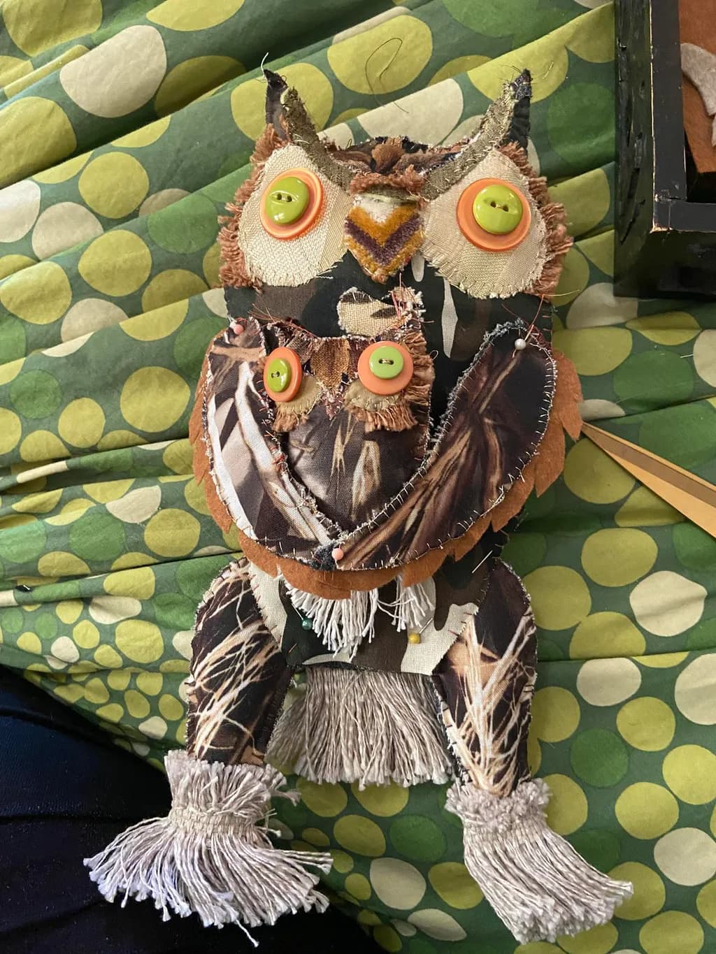 Button-Eyed Owl Duo