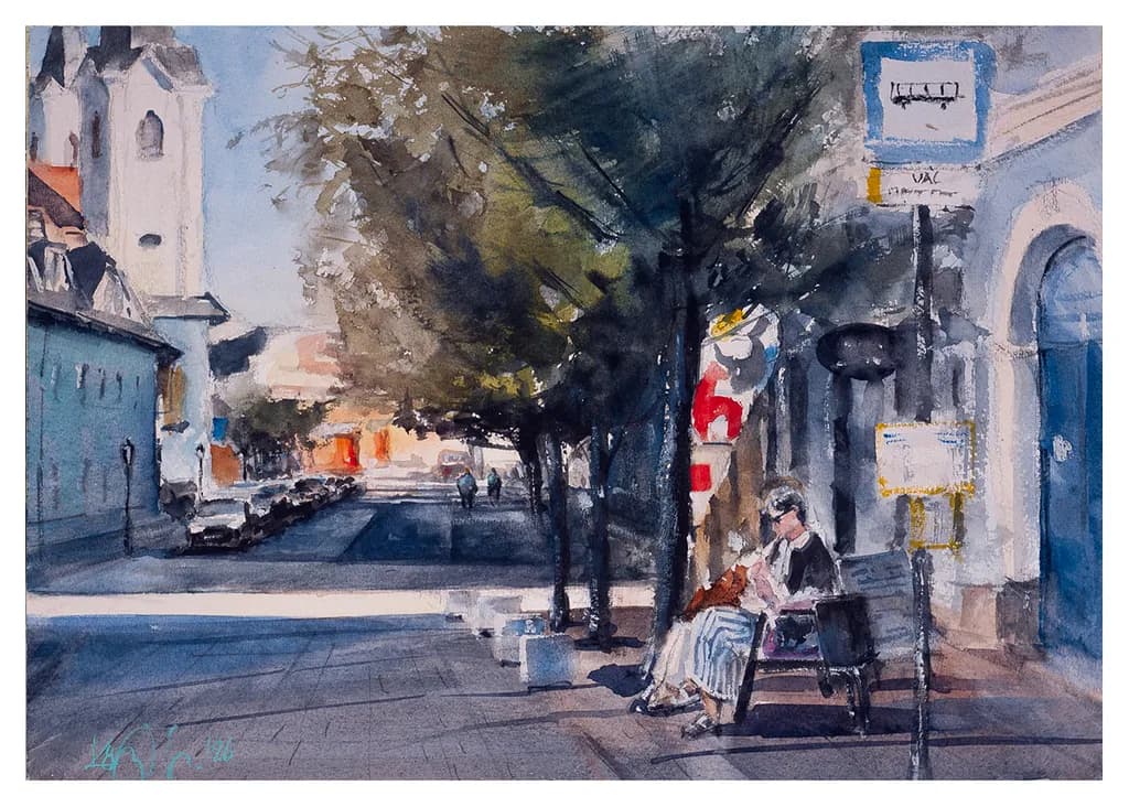 Bus Stop Moment