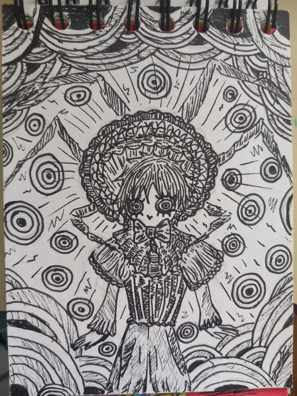 Circled Doll