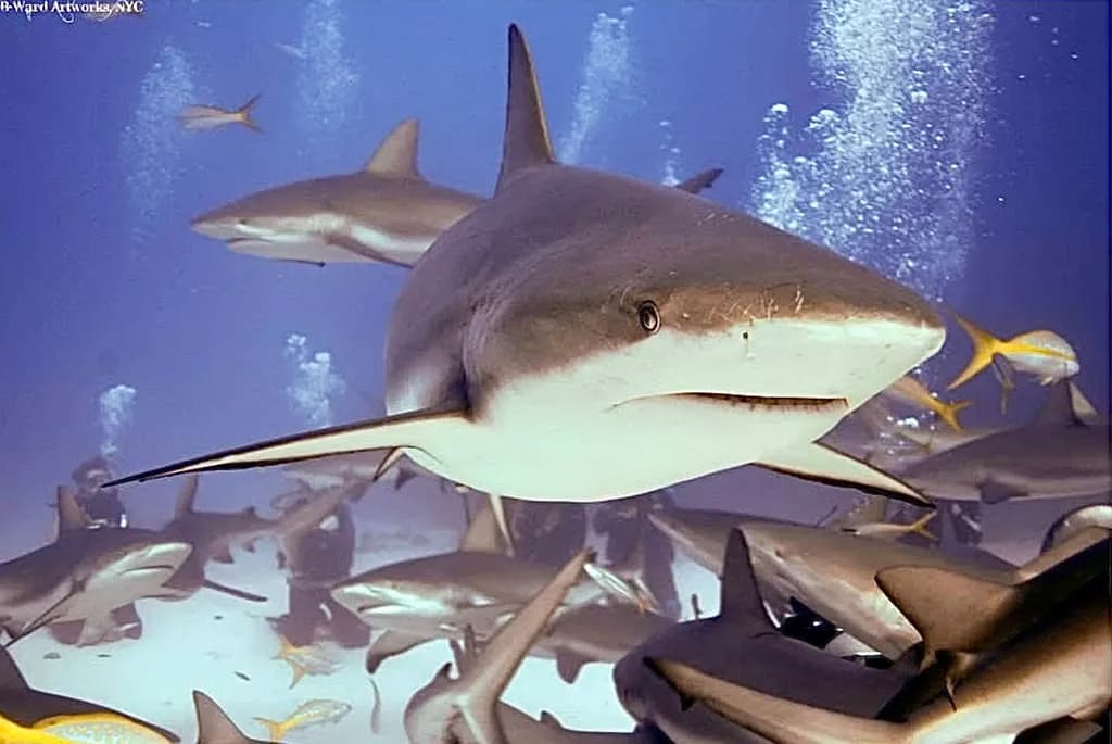 Shark School Encounter