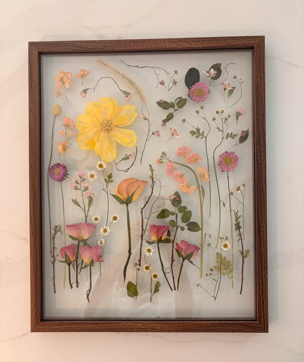 Pressed Garden Bloom